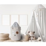 Spod Igły i Nitki koš 35x45 Cream dog – Zboží Dáma