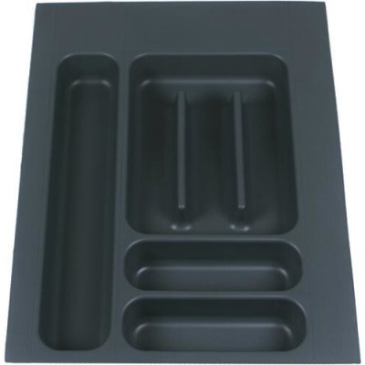 Příborník Elletipi UPPO R140, pro zásuvku 40 cm, plastový,černý – Zboží Mobilmania