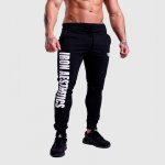 Iron Aesthetics jogger tepláky Vertical černo-bílé – Zboží Dáma