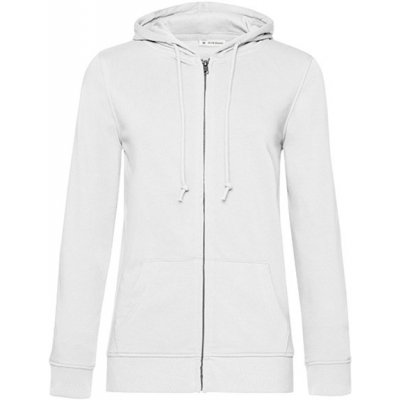 B & C dámská mikina na zip WW36B White – Zbozi.Blesk.cz