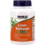 Now Foods Liver Refresh podpora jater 90 rostlinných kapslí – Hledejceny.cz