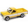 Sběratelský model Johnny Lightning Ford Ranger XL 1983 žlutá 1:64