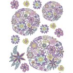 Ag Design F 1052 samolepicí dekorace na zeď Květiny rozměry 65x85cm – Sleviste.cz