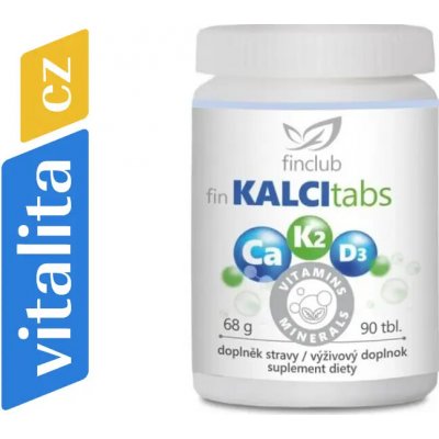 Finclub Kalcitabs 90 tablet – Hledejceny.cz
