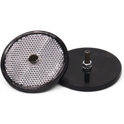 odrazka 60mm, se šroubem, bílá – Hledejceny.cz