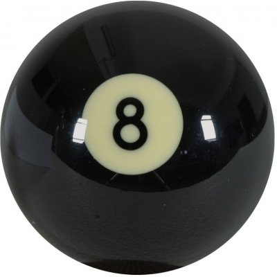 Aramith č. 8. černá 57,2 mm – Zboží Dáma