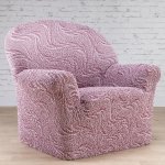 GA.I.CO bielastický potah na křeslo Brillante bordó 60 - 110 cm – Sleviste.cz