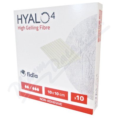Hyalo4 High Gelling Fibre 10 x 10 cm 10 ks – Hledejceny.cz