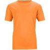 Dětské tričko James & Nicholson dětské sportovní tričko Active JN358K oranžová