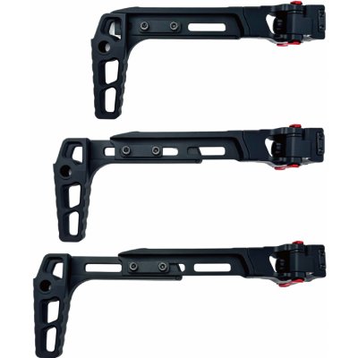 CTM TAC CNC nastavitelná RIS pažba TwinFold Stock Černá – Zboží Dáma