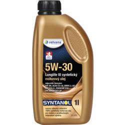 Velvana Syntanol Longlife III 5W-30 1 l