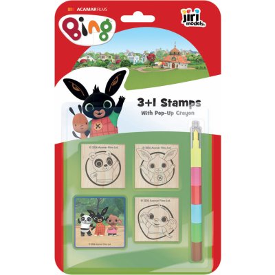 Jiri Models Razítka 3+1 s voskovkou Bing – Hledejceny.cz