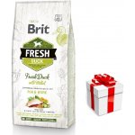 Brit Fresh Duck with Millet Active Run & Work 12 kg – Zboží Mobilmania