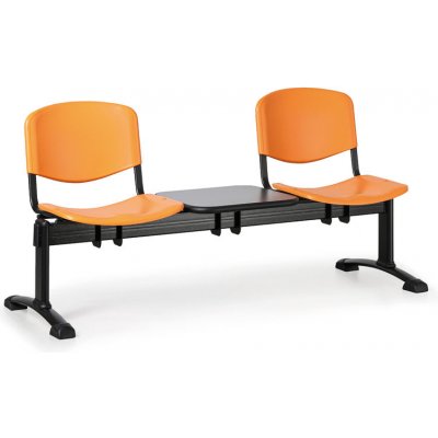 EUROSEAT Plastová lavice do čekáren ISO 2-sedák se stolkem – Zboží Dáma