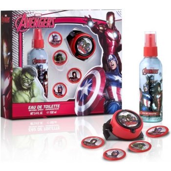 Avengers Body spray 10 ml + raketomet dárková sada