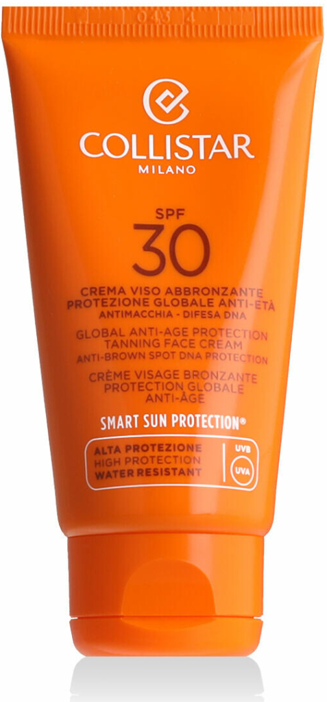 Collistar Smart Sun Protection Global Anti-Age Protection Tanning Face Cream SPF30 50 ml