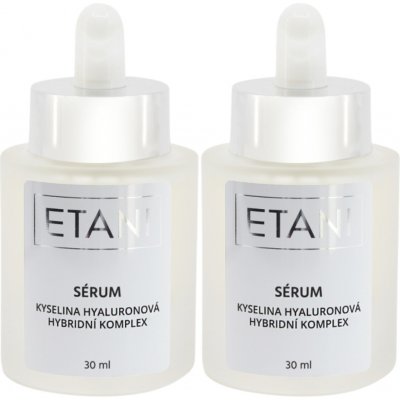 Etani Kyselina hyaluronová hybridní komplex + kolagen sérum 2 x 30 ml – Hledejceny.cz