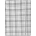 Donau A4 Kartonové desky s chlopněmi a gumičkou kostičkované bílé – Zboží Živě