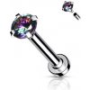 Piercing Šperky4U piercing do brady cartilage tragus LB1040VM-12082