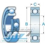 Ložisko 28BCS18-RS (rozměry: 28x72x18 mm) Nachi 6207NSE2 23.91002KGA90