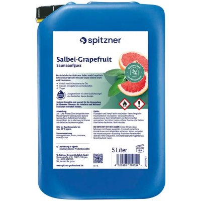 Spitzner Esence do sauny šalvěj grapefruit 5 l – Hledejceny.cz