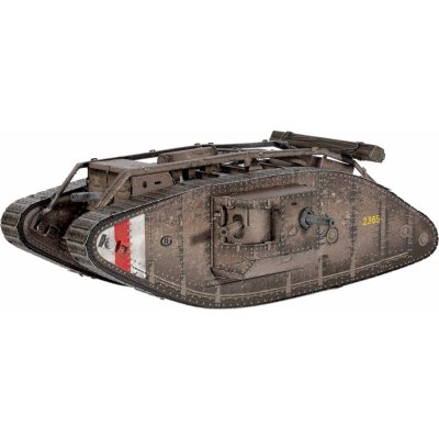 Metal Earth 3D puzzle Britský tank Mark IV 79 ks – Sleviste.cz