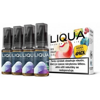 Ritchy Liqua MIX 4Pack Ice Fruit 4 x 10 ml 3 mg – Zbozi.Blesk.cz