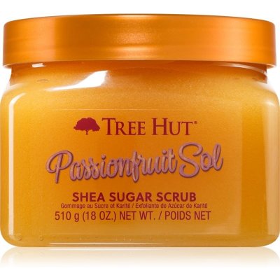 Tree Hut Shea Sugar Scrub Passionfruit Sol cukrový tělový peeling maracuja 510 g – Hledejceny.cz