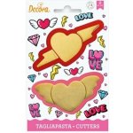 Vykrajovátka srdíčka 2ks Decora – Hledejceny.cz