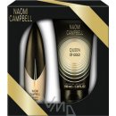 Naomi Campbell Queen of Gold EDT 15 ml + sprchový gel 50 ml dárková sada