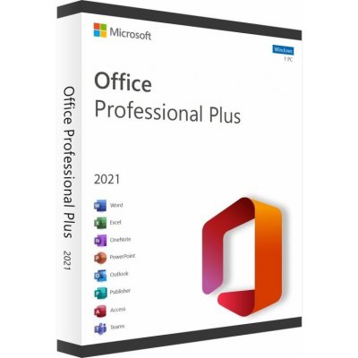 Microsoft Office 2021 Professional, elektronická licence EU, 269-17186, druhotná licence