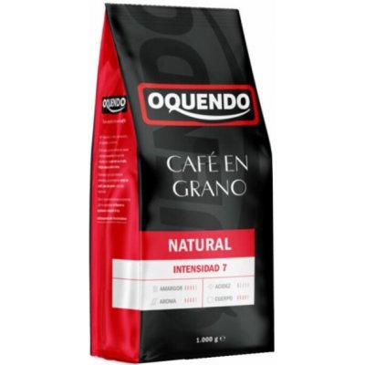 Oquendo Káva míchaná Cafe Natural zrnková 1 kg – Hledejceny.cz