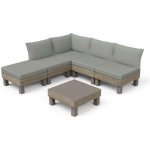 Keter Elements 5místný modulární set ashwood 262541 – Sleviste.cz