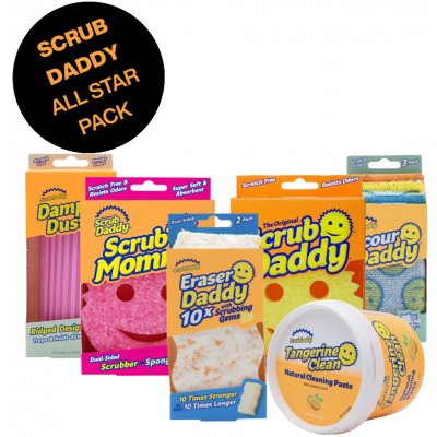 Scrub Daddy All-Star Pack – Zboží Dáma