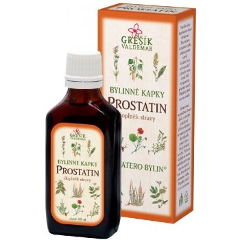 Grešík bylinky na prostatu kapky Prostatin 35% líh 50 ml