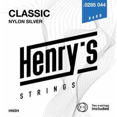 Henry's Strings HNSH Classic Nylon Silver - 0285“ - 044“ – Zboží Mobilmania