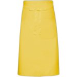 Link Kitchen Wear Kuchařská zástěra s kapsou X970T Yellow 100x70cm – Hledejceny.cz