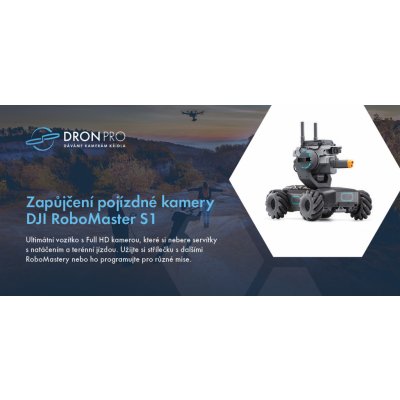 Dárkový poukaz na zapůjčení pojízdné kamery DJI RoboMaster S1