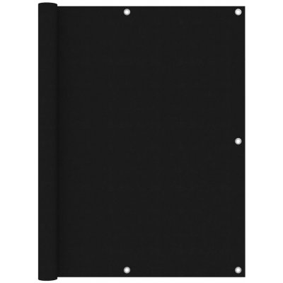 Meedo Balkónová zástěna černá 120 x 300 cm oxfordská látka