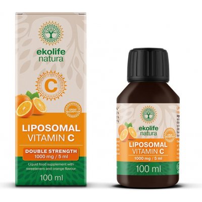 Ekolife Natura Liposomal Vitamin C 1000 mg 100 ml – Hledejceny.cz