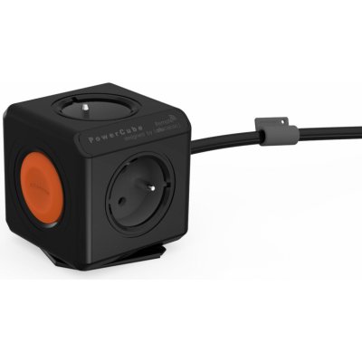 Allocacoc PowerCube Extended Remote 1,5 m černý – HobbyKompas.cz