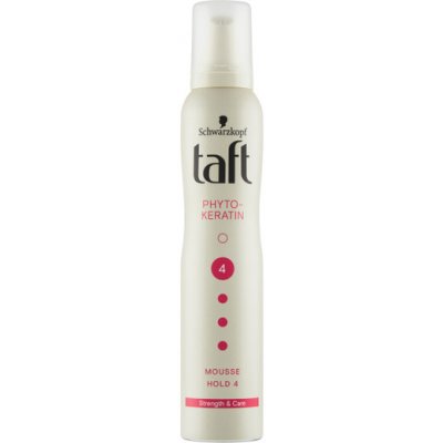 Taft keratin pěnové tužidlo s extra silnou fixací č.4 200 ml – Zboží Mobilmania