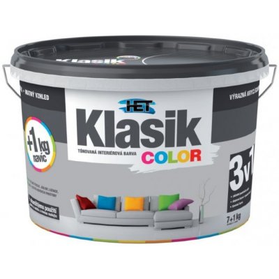 Het Klasik Color - KC 167 šedý betonový 7+1 kg – Zbozi.Blesk.cz