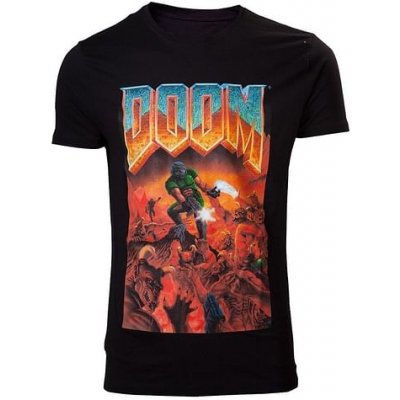 Difuzed Bioworld Europe tričko Doom Classic Box Art černá – Zbozi.Blesk.cz