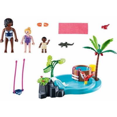 Playmobil 70611 Family Fun dětský bazén s vířivkou – Zboží Mobilmania