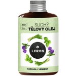 Leros suchý tělový olej Bazalka & Verbena 125 ml – Hledejceny.cz