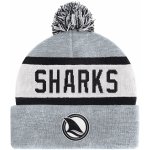 Fanatics pánská Zimní čepice San Jose Sharks Biscuit Knit Skull – Zboží Mobilmania