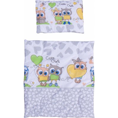 Scarlett Set peřinka a polštař Kulíšek šedá – Zboží Dáma