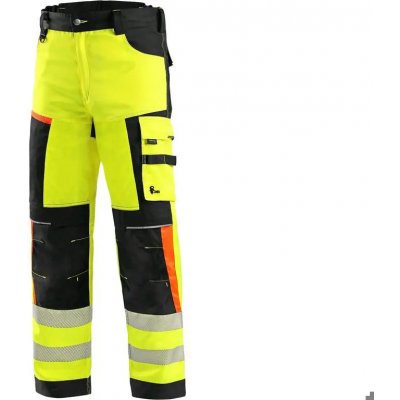 Canis CXS Benson kalhoty výstražné pánské žluto-černé – Zboží Mobilmania