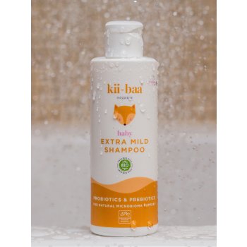 kii-baa organic Přírodní dětský šampon jemný 200 ml